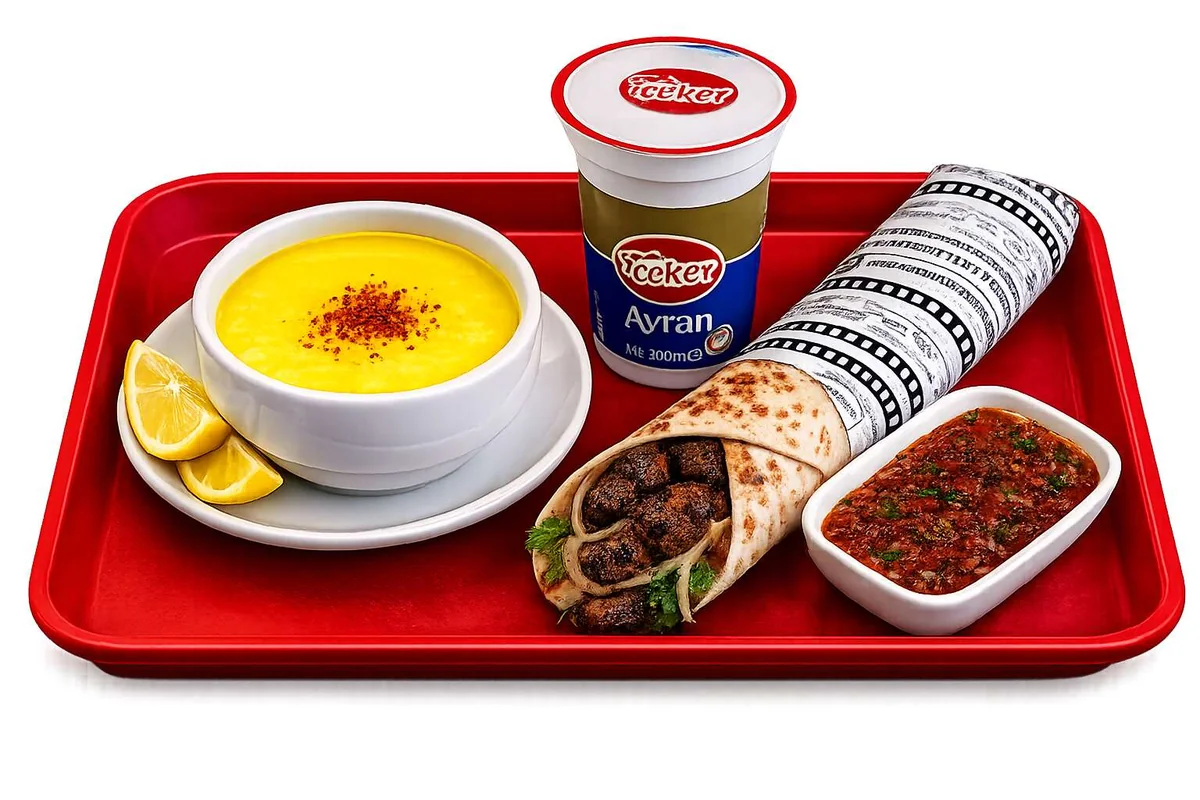 Ciğer Şiş Dürüm Menü