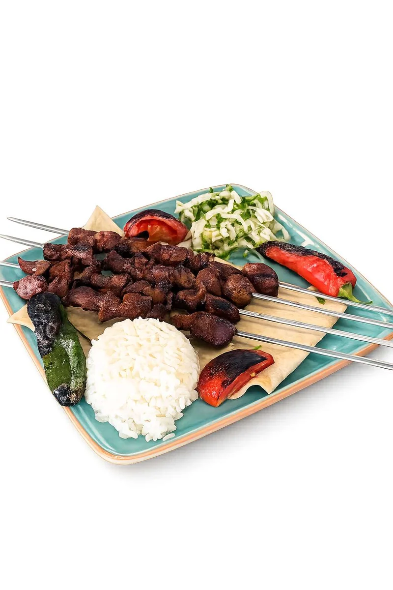 Ciğer Şiş Kebap Porsiyon