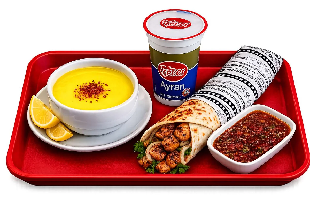 Tavuk Şiş Dürüm Menü